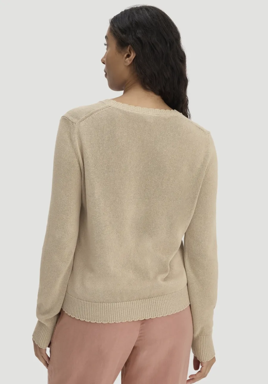 Strick Pullover Relaxed aus Leinen mit Bio-Baumwolle und LENZING™ ECOVERO von hessnatur
