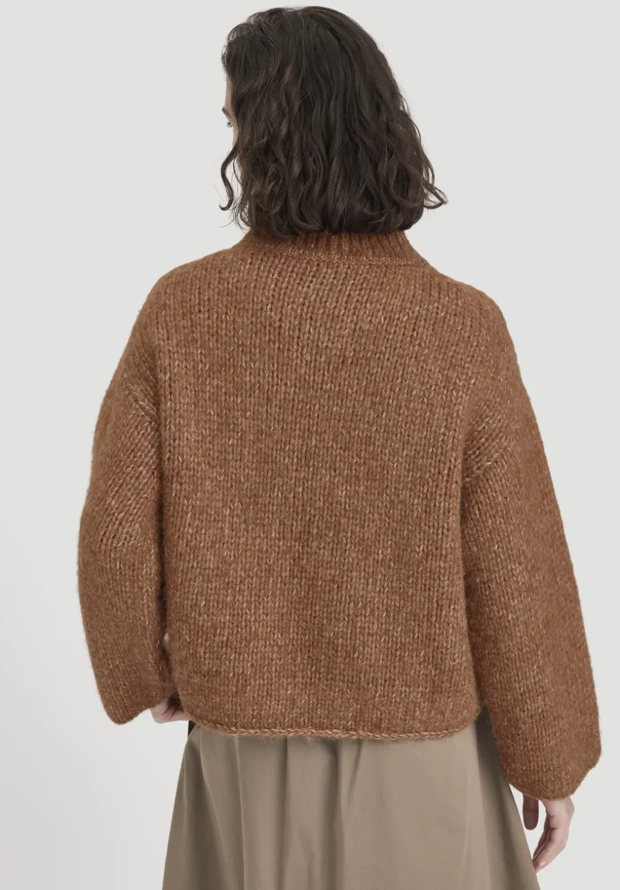 Strick Pullover Relaxed aus Alpaka mit Bio-Baumwolle von hessnatur