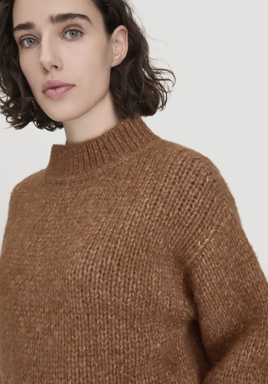 Strick Pullover Relaxed aus Alpaka mit Bio-Baumwolle von hessnatur