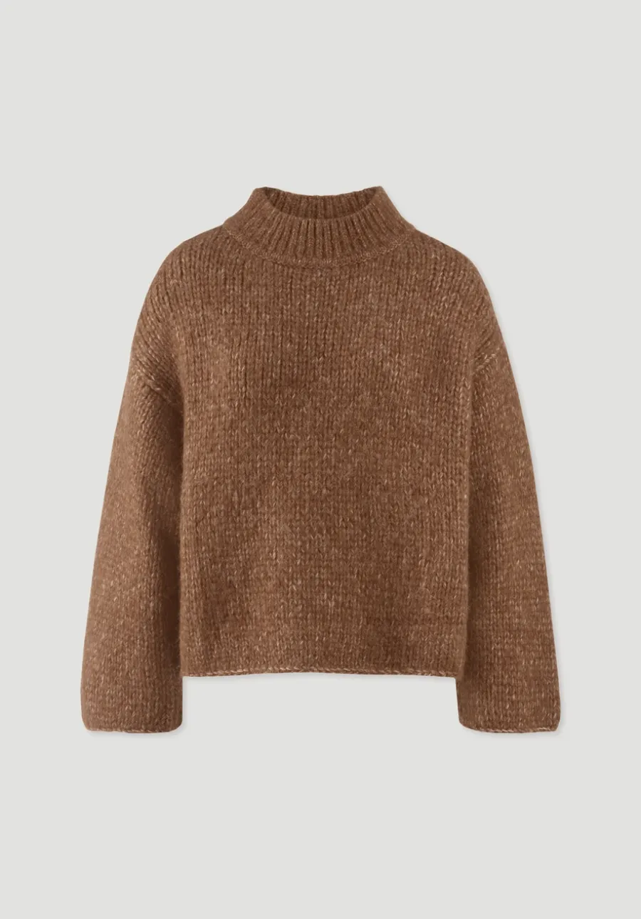 Strick Pullover Relaxed aus Alpaka mit Bio-Baumwolle von hessnatur