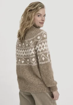 Strick Pullover Relaxed aus Alpaka mit Bio-Baumwolle von hessnatur