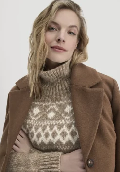 Strick Pullover Relaxed aus Alpaka mit Bio-Baumwolle von hessnatur