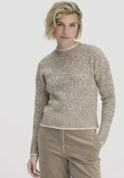 Strick Pullover Relaxed BETTER RECYCLING aus reiner Bio-Merinowolle von hessnatur