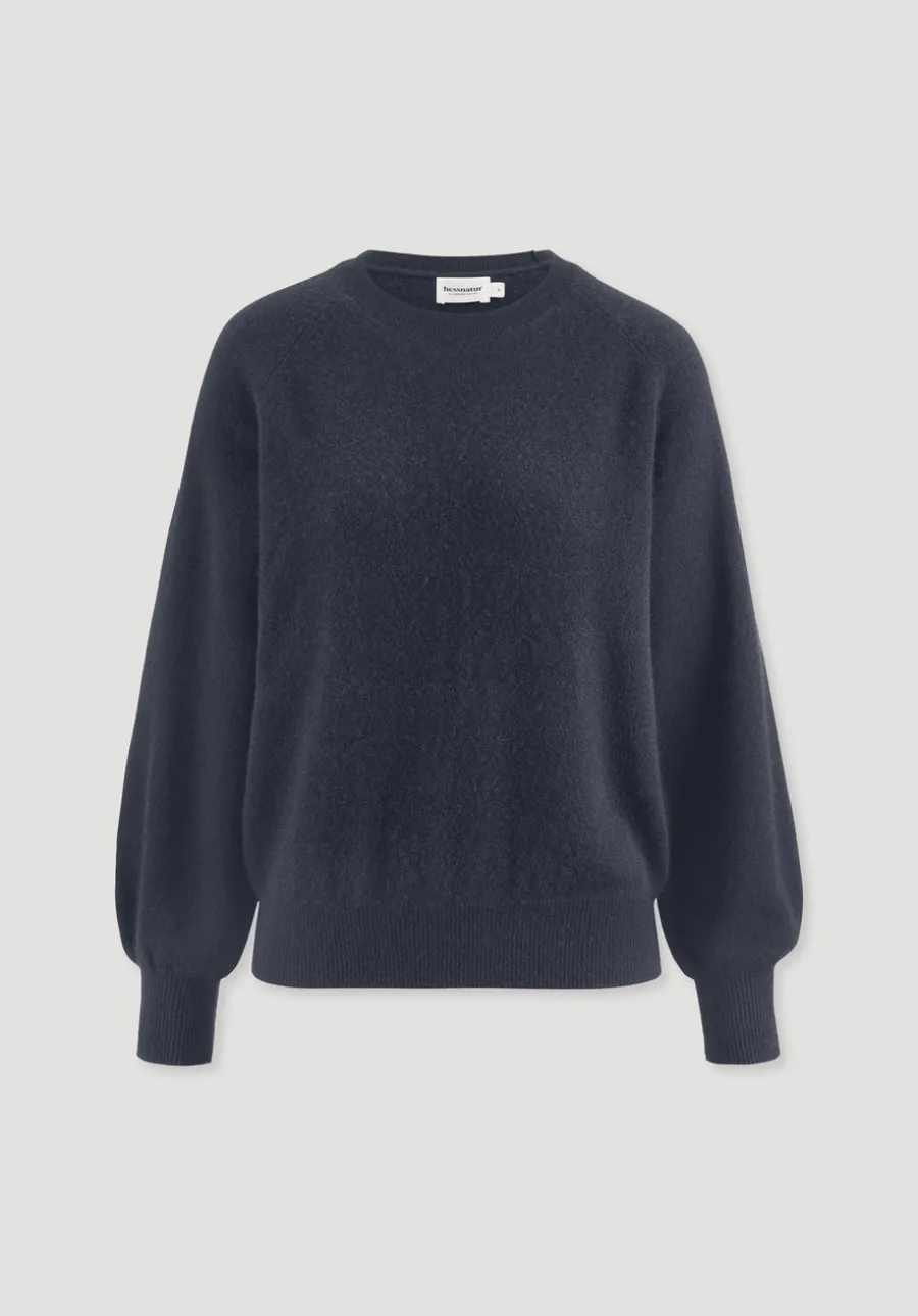 Strick Pullover Relaxed BETTER RECYCLING aus reinem Cashmere von hessnatur