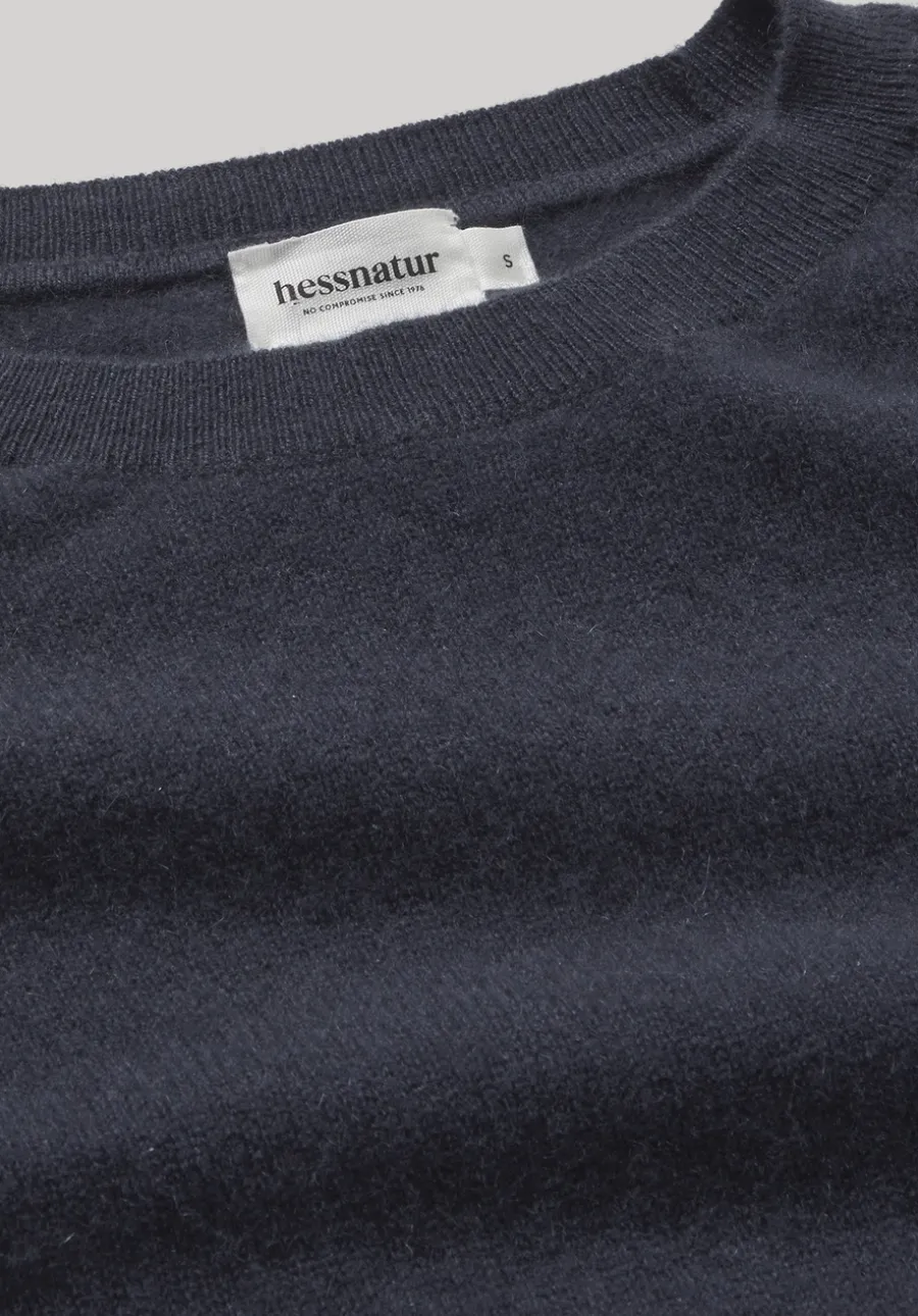 Strick Pullover Relaxed BETTER RECYCLING aus reinem Cashmere von hessnatur