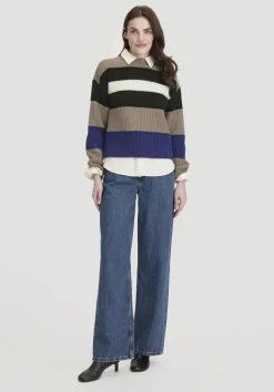 Strick Pullover Relaxed BETTER RECYCLING aus reiner Bio-Merinowolle von hessnatur