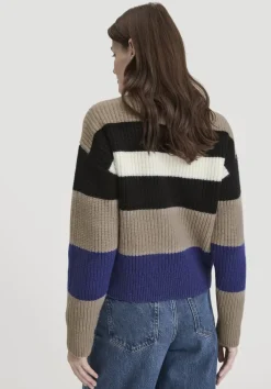 Strick Pullover Relaxed BETTER RECYCLING aus reiner Bio-Merinowolle von hessnatur