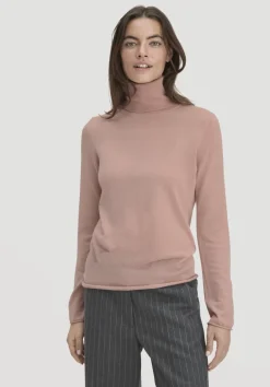 Strick Rollkragen Pullover Slim aus reiner Bio-Merinowolle von hessnatur