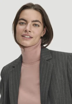 Strick Rollkragen Pullover Slim aus reiner Bio-Merinowolle von hessnatur