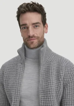 Strick Rollkragen Pullover Regular aus reiner Bio-Merinowolle von hessnatur
