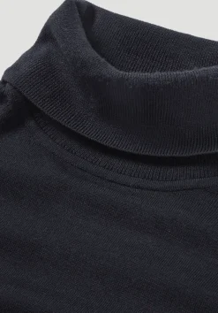 Strick Rollkragen Pullover Regular aus reiner Bio-Merinowolle von hessnatur