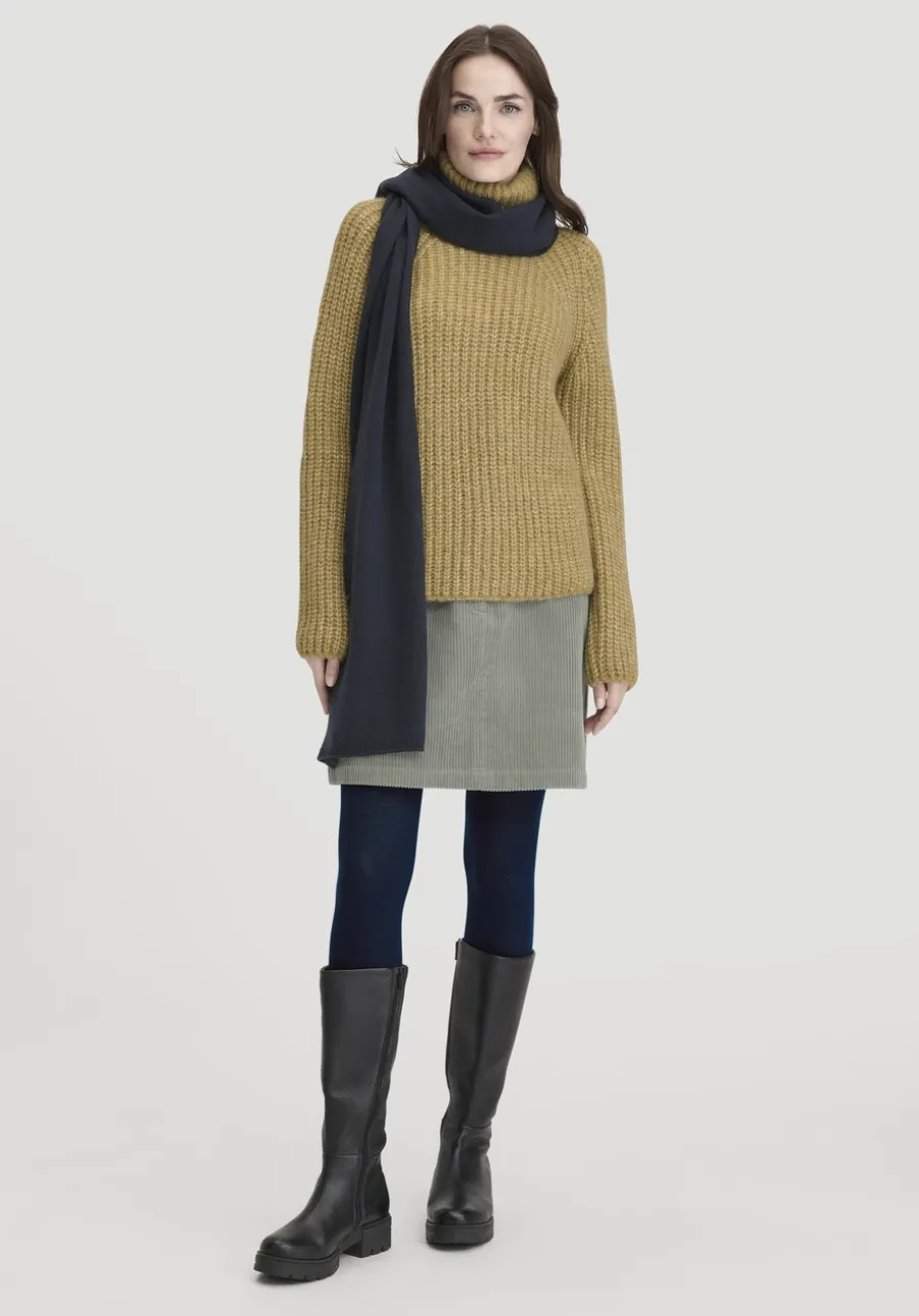 Strick Rollkragenpullover Relaxed aus Alpaka mit Bio-Baumwolle von hessnatur