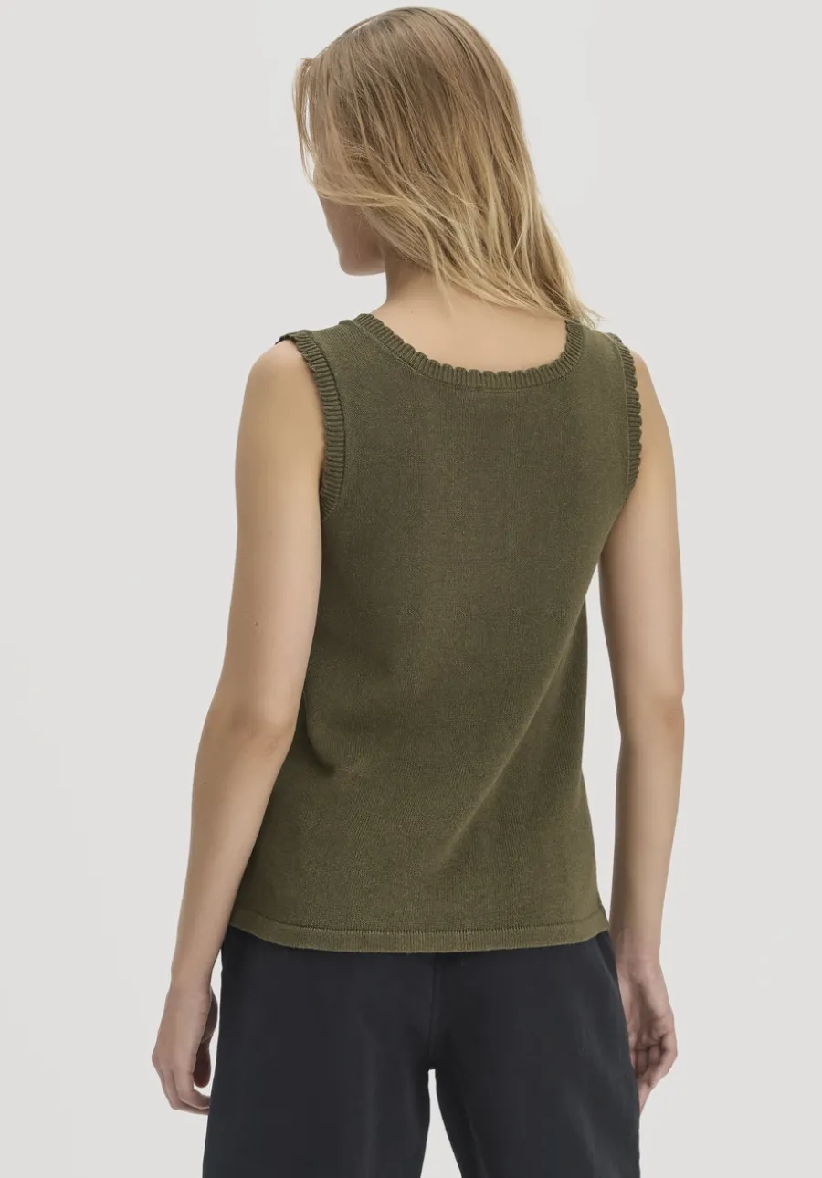 Strick Top Regular aus Leinen mit Bio-Baumwolle und LENZING™ ECOVERO von hessnatur