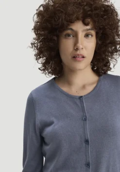 Strickjacke Regular aus TENCEL™ Lyocell mit Bio-Baumwolle von hessnatur