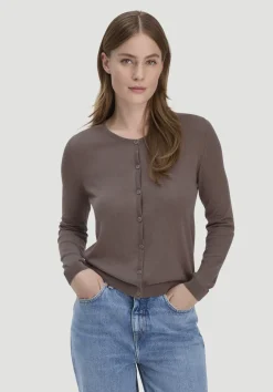 Strickjacke Regular aus TENCEL™ Lyocell mit Bio-Baumwolle von hessnatur