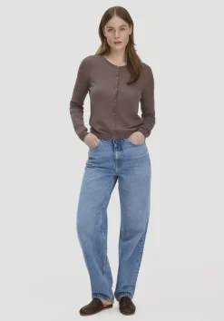 Strickjacke Regular aus TENCEL™ Lyocell mit Bio-Baumwolle von hessnatur