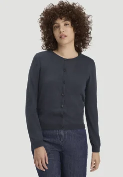 Strickjacke Regular aus TENCEL™ Lyocell mit Bio-Baumwolle von hessnatur