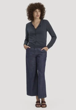 Strickjacke Regular aus TENCEL™ Lyocell mit Bio-Baumwolle von hessnatur
