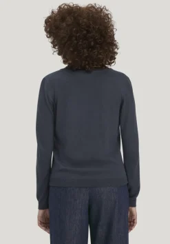 Strickjacke Regular aus TENCEL™ Lyocell mit Bio-Baumwolle von hessnatur