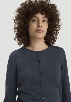 Strickjacke Regular aus TENCEL™ Lyocell mit Bio-Baumwolle von hessnatur