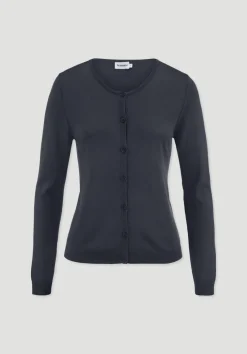 Strickjacke Regular aus TENCEL™ Lyocell mit Bio-Baumwolle von hessnatur