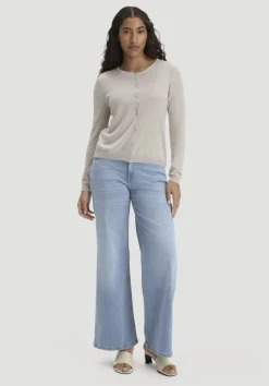 Strickjacke Regular aus TENCEL™ Lyocell mit Bio-Baumwolle von hessnatur
