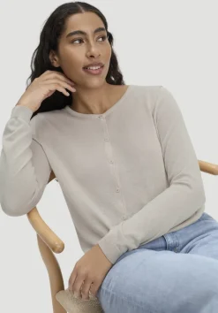 Strickjacke Regular aus TENCEL™ Lyocell mit Bio-Baumwolle von hessnatur