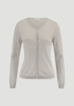 Strickjacke Regular aus TENCEL™ Lyocell mit Bio-Baumwolle von hessnatur