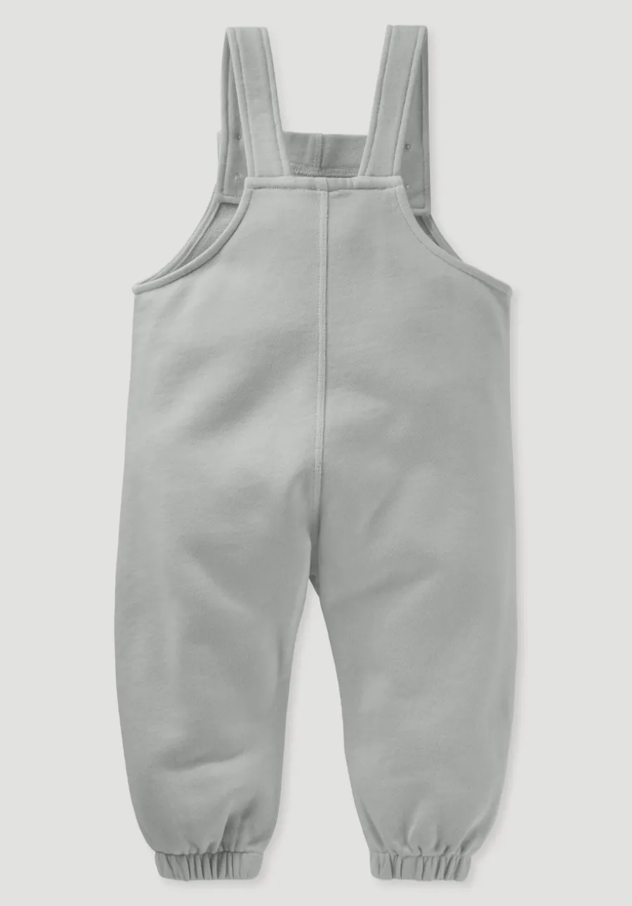 Sweat Latzhose GARMENT DYE aus reiner Bio-Baumwolle von hessnatur