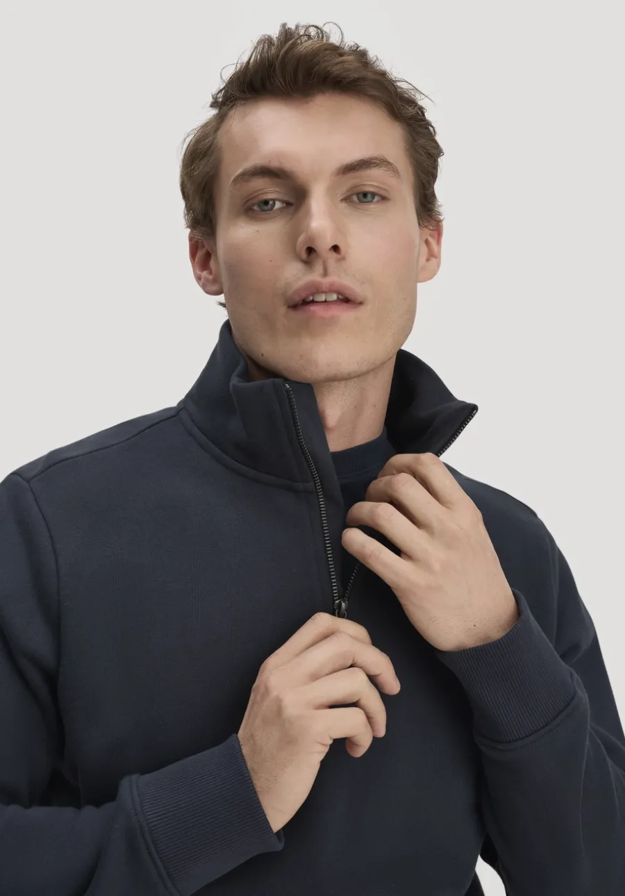 Sweat Troyer Regular BETTER RECYCLING aus reiner Bio-Baumwolle von hessnatur