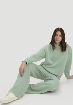 Sweathose Wide Leg Relaxed aus Bio-Baumwolle von hessnatur