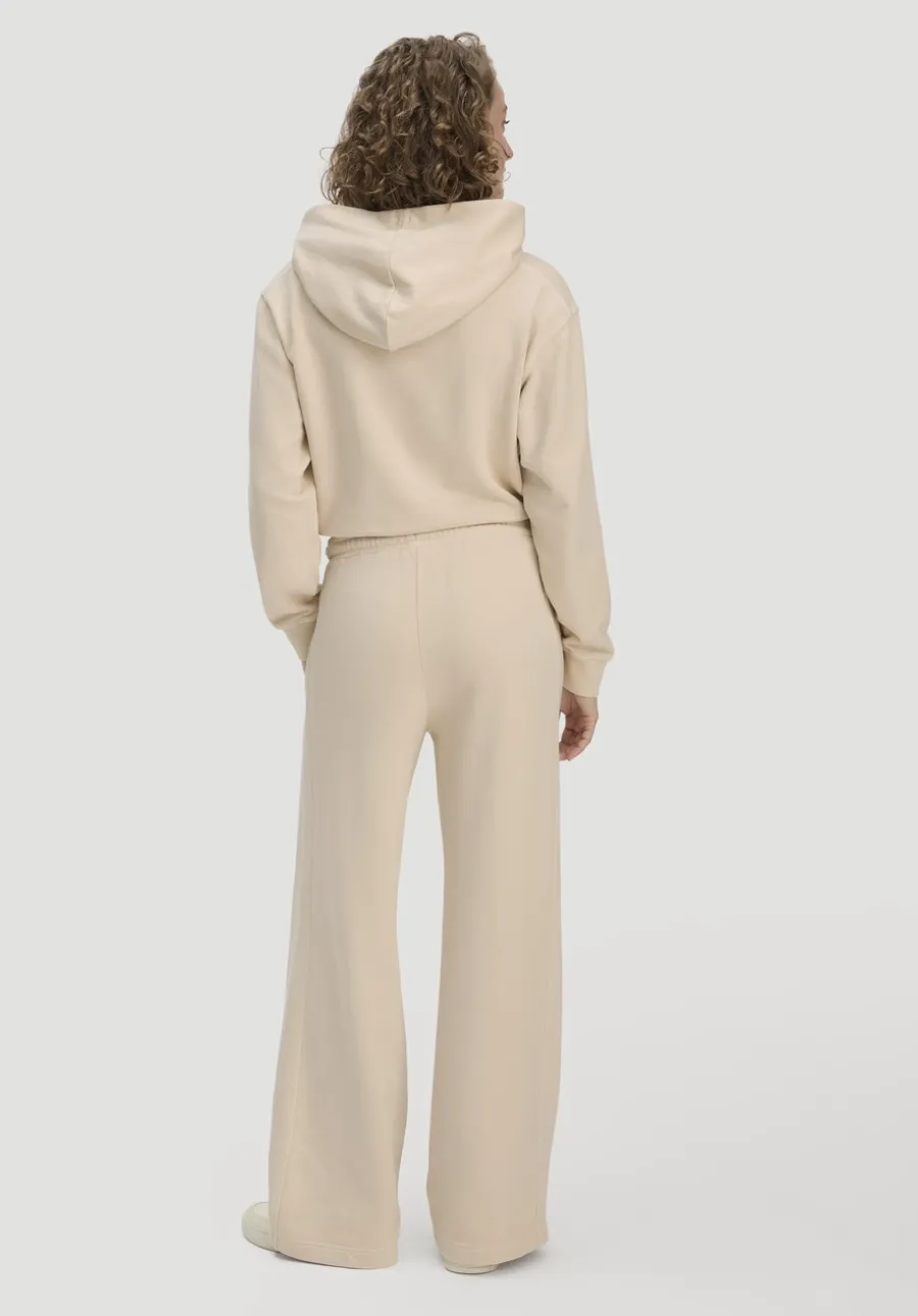 Sweathose Wide Leg Relaxed aus Bio-Baumwolle von hessnatur