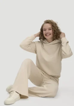 Sweathose Wide Leg Relaxed aus Bio-Baumwolle von hessnatur