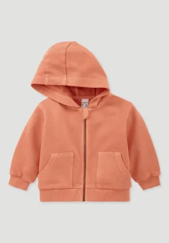 Sweatjacke BETTER RECYCLING aus reiner Bio-Baumwolle von hessnatur