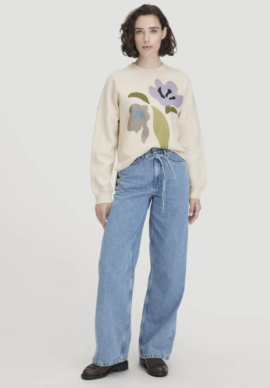 Sweatshirt Oversize aus reiner Bio-Baumwolle von hessnatur