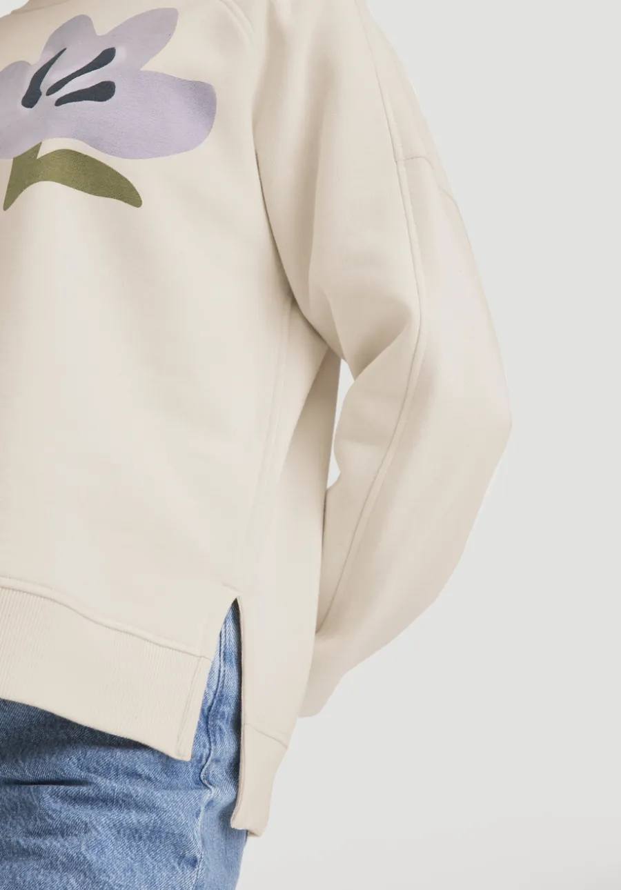 Sweatshirt Oversize aus reiner Bio-Baumwolle von hessnatur