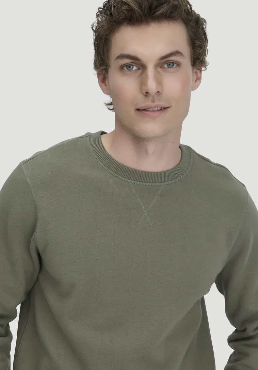 Sweatshirt Regular aus reiner Bio-Baumwolle von hessnatur