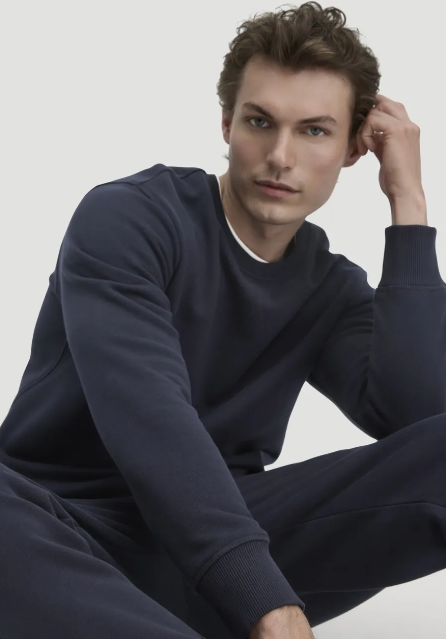 Sweatshirt Regular aus reiner Bio-Baumwolle von hessnatur