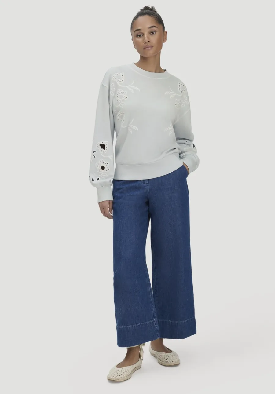 Sweatshirt Relaxed BETTER RECYCLING aus reiner Bio-Baumwolle von hessnatur