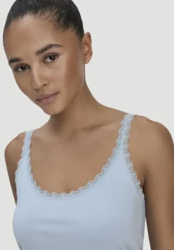 Tanktop COTTON FEEL LACE aus Bio-Baumwolle von hessnatur