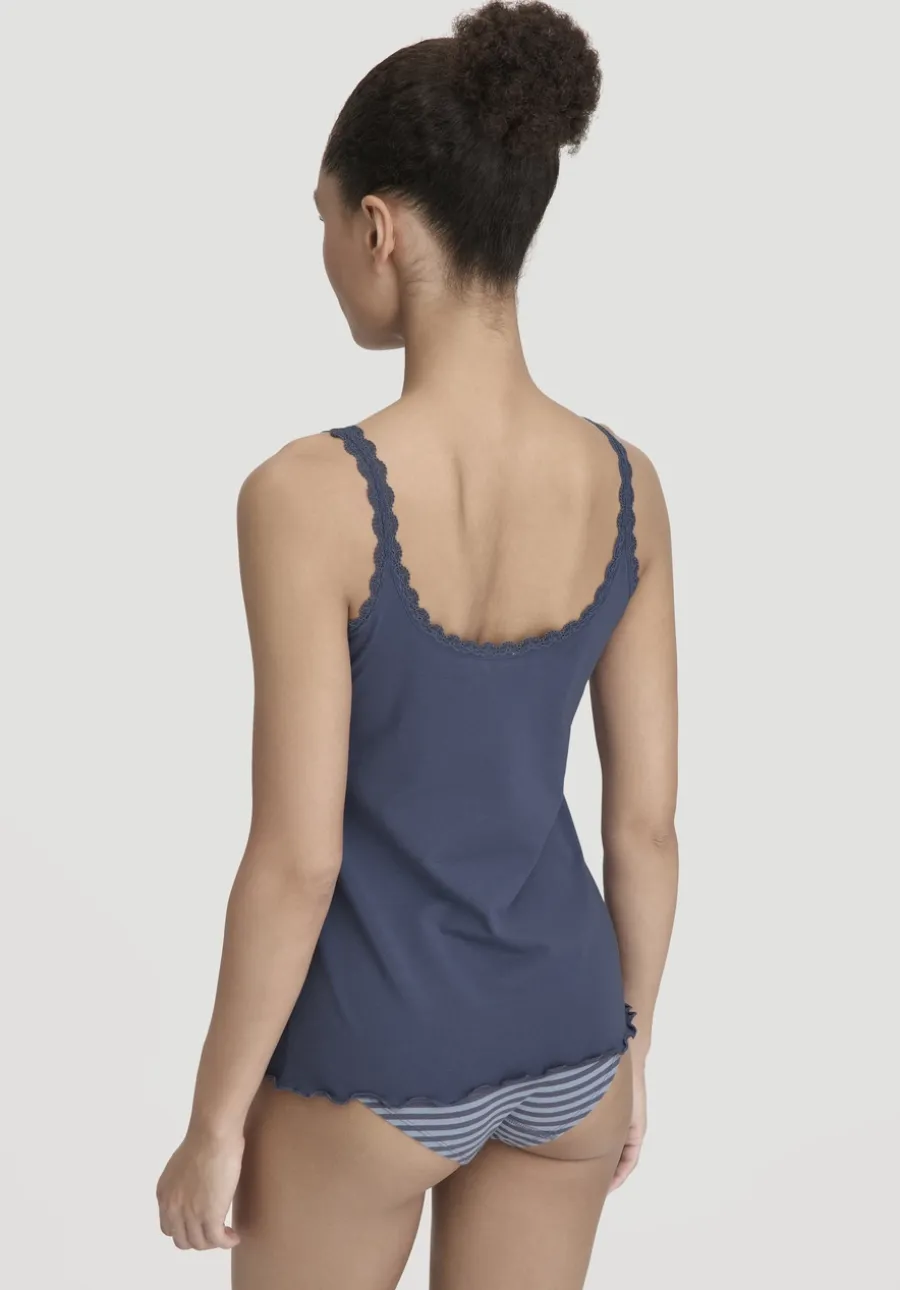 Tanktop COTTON FEEL LACE aus Bio-Baumwolle von hessnatur