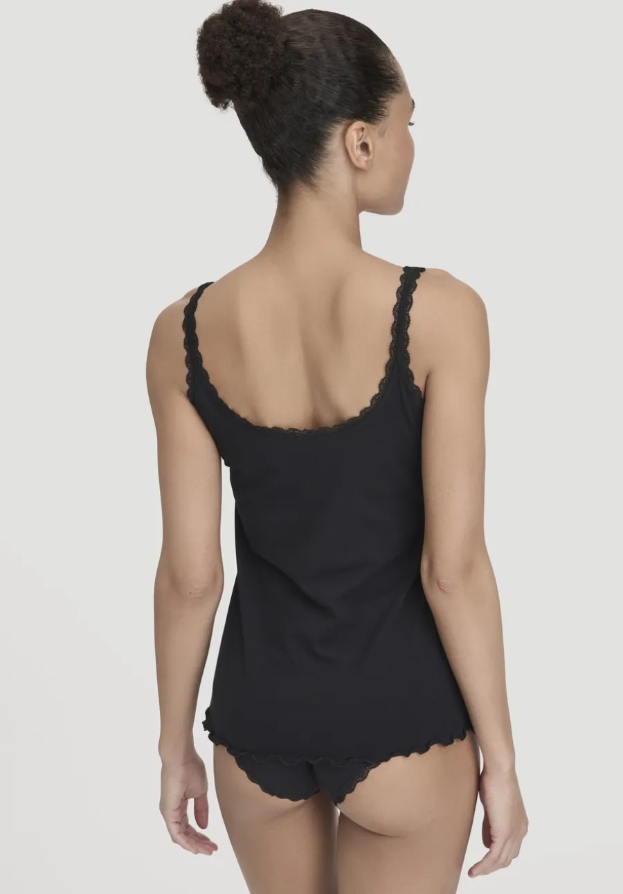 Tanktop COTTON FEEL LACE aus Bio-Baumwolle von hessnatur