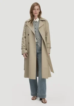 Trenchcoat Relaxed NATURE SHELL aus reiner Bio-Baumwolle von hessnatur