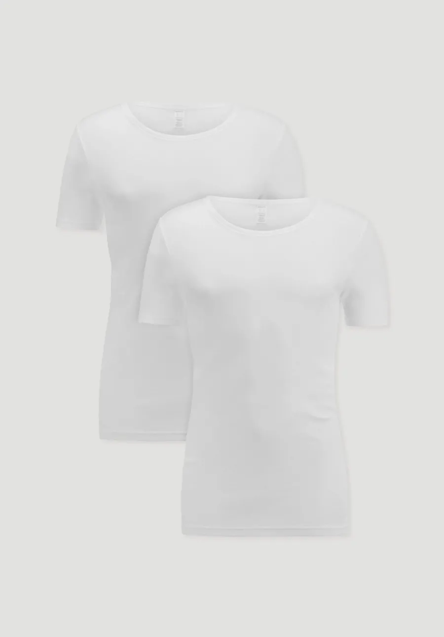 T-Shirt im 2er-Pack PURE NATURE aus reiner Bio-Baumwolle von hessnatur