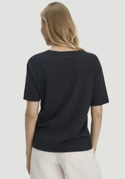 T-Shirt Oversize aus Leinen und Bio-Baumwolle von hessnatur