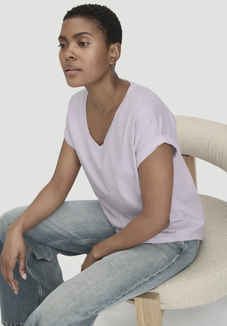 T-Shirt Oversize aus reiner Bio-Baumwolle von hessnatur
