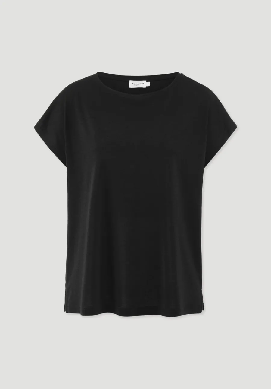 T-Shirt Oversize aus TENCEL™ Lyocell mit Bio-Baumwolle von hessnatur
