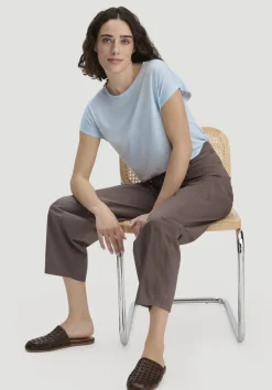 T-Shirt Oversize aus TENCEL™ Lyocell mit Bio-Baumwolle von hessnatur