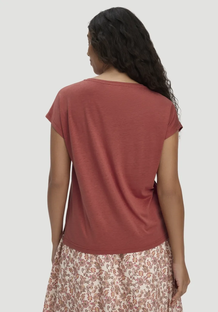 T-Shirt Oversize aus TENCEL™ Lyocell mit Bio-Baumwolle von hessnatur