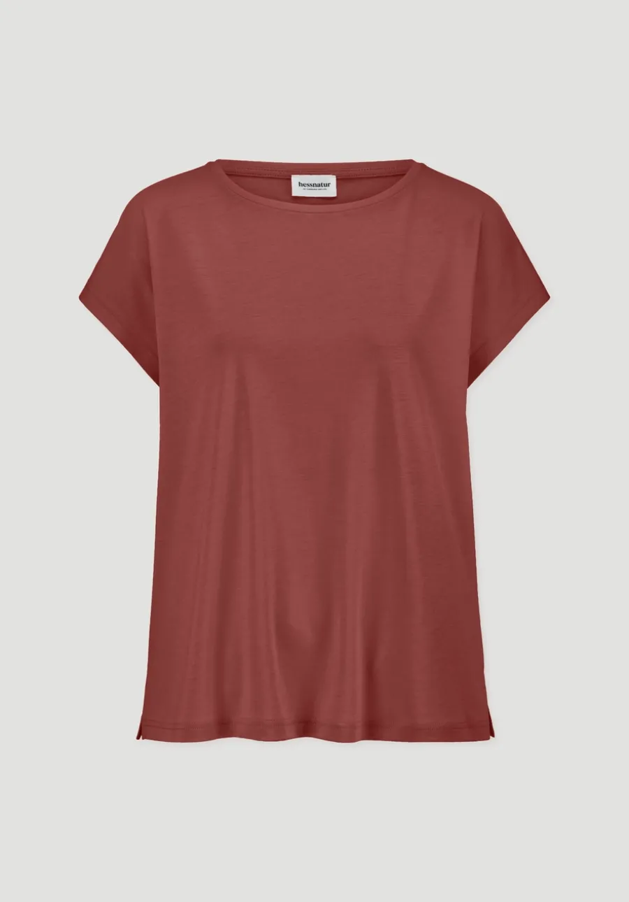 T-Shirt Oversize aus TENCEL™ Lyocell mit Bio-Baumwolle von hessnatur